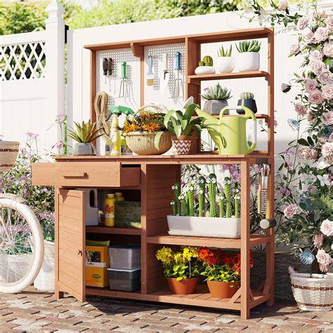 Amazon.com: Outdoor Hutch: Patio, Lawn & Garden - raincitystudios.com