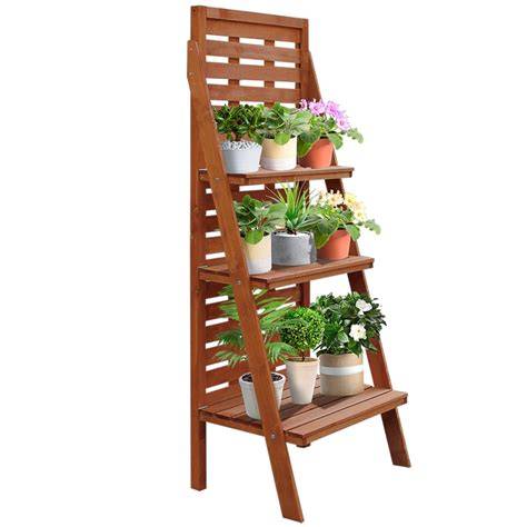 Amazon.com: Outdoor Ladder Plant Stand - raincitystudios.com