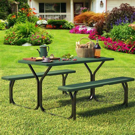 Amazon.com: Outdoor Picnic Table Set - raincitystudios.com