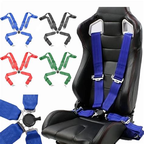 Amazon.com: Racing Seat Belts 4 Point Harness - raincitystudios.com