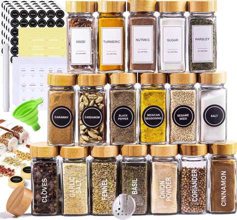 Amazon.com: Set Of Spice Jars - muktibox.com