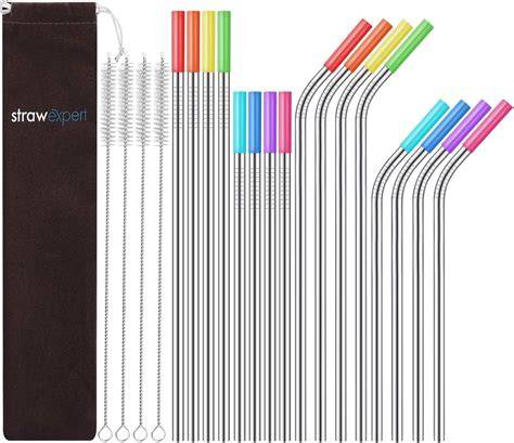 Amazon.com: StrawExpert Set of 16 Reusable … - raincitystudios.com