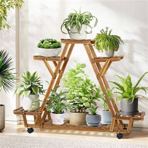 Amazon.com: Wood Plant Stands - raincitystudios.com