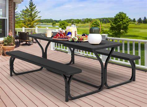 Amazon.com: Wooden Picnic Tables For Outdoors - raincitystudios.com
