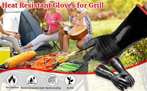 Amazon.com : BBQ Gloves - Waterproof and Extreme Heat Resistant … - raincitystudios.com