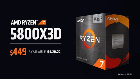AMD Details Ryzen 5800X3D CPU Promises Fastest Game Performance
