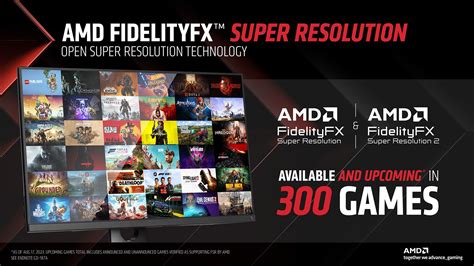 AMD FSR — The Full List of Supported Games Has Just Leaked!