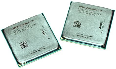 AMD Phenom II X4 810 and X3 720 BE Processors - HotHardware