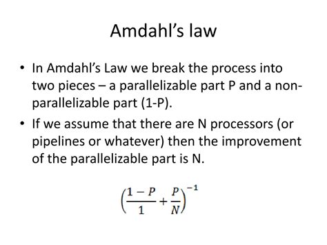 AMDAHL law