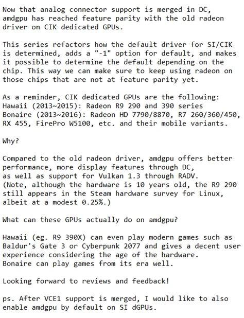 AMDGPU Driver Update: GCN 1.1 GPUs Get a Performance Boost on Linux (2025)