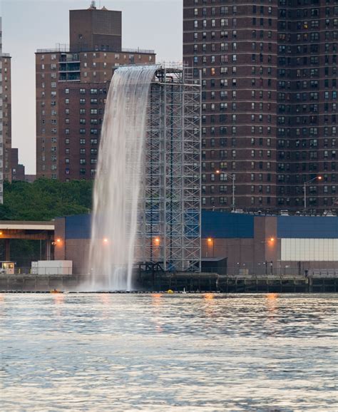 AMERICAN MOSAIC In New York City Waterfalls as Public Art