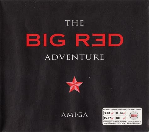 AMIGA Big Red Adventure AGA CD IBg Manual
