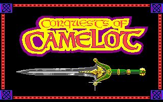 AMIGA Conquests of Camelot the Search for the Grail Manual
