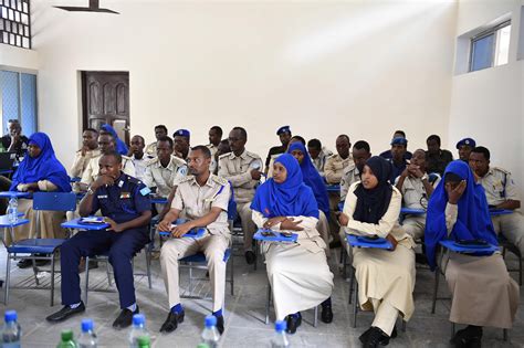 AMISOM Trains Somali Police Officers in Management Skills