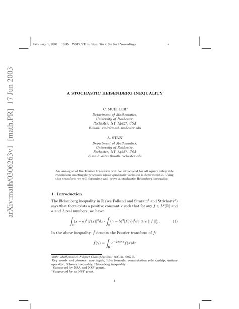An abstract derivation of the inequality related to heisenberg's ... - wintechmobiles.com