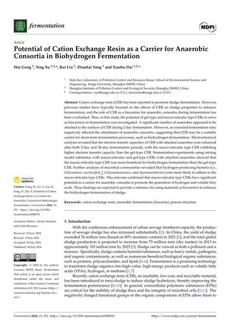 An innovative cation regulation-based anaerobic fermentation strategy ... - raincitystudios.com
