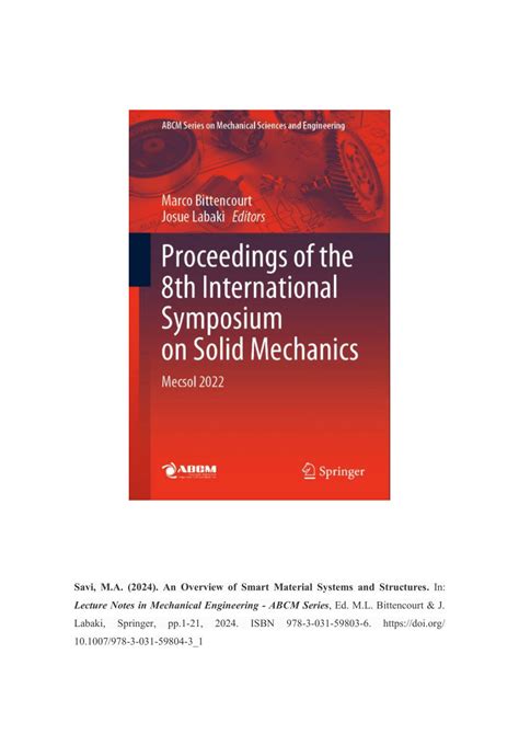 An Overview of Smart Material Systems and Structures - wintechmobiles.com