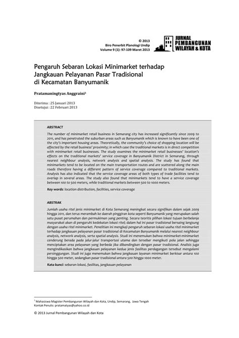 ANALISIS DAN VISUALISASI LOKASI MINIMARKET TERHADAP PASAR TRADISIONAL ... - wintechmobiles.com