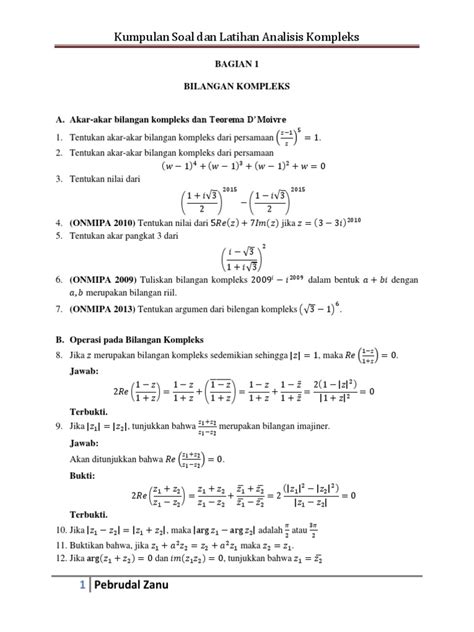 Analisis kompleks - Wikipedia bahasa Indonesia, ensiklopedia bebas - wintechmobiles.com