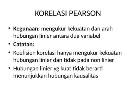 Analisis Korelasi Pearson dan Spearman | PDF - Scribd - wintechmobiles.com