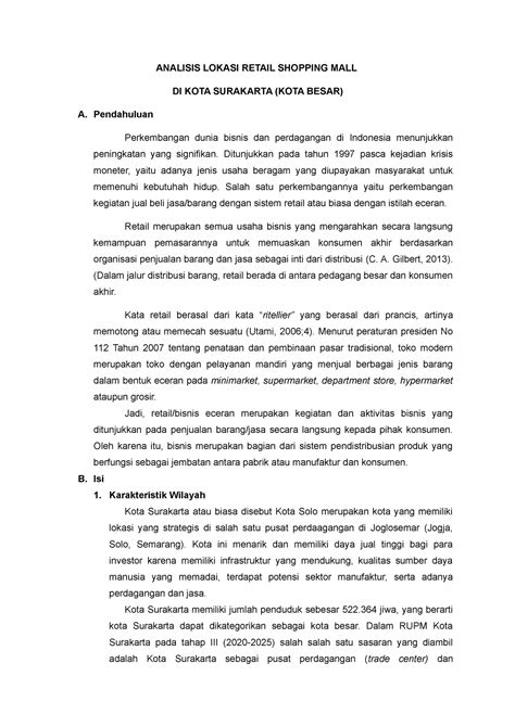 Analisis Lokasi Retail dan Threshold | PDF - Scribd - wintechmobiles.com