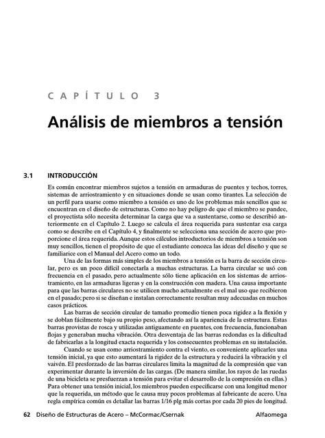 ANALISIS MIEMBROS A TENSION pdf
