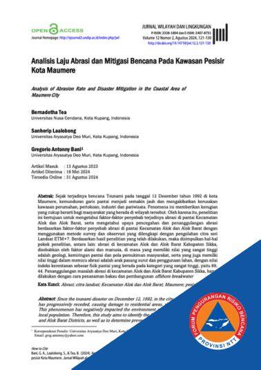 ANALISIS MITIGASI BENCANA ABRASI PADA … - raincitystudios.com
