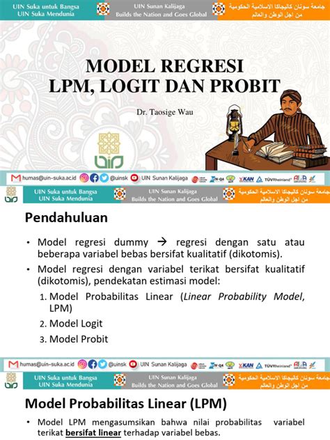 Analisis Model Logit dan Probit | PDF | Sains & Matematika - Scribd - wintechmobiles.com