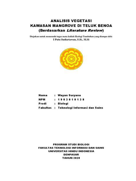 Analisis Vegetasi Mangrove Teluk Benoa | PDF - Scribd - raincitystudios.com