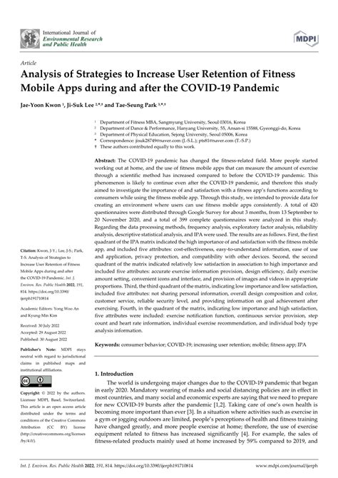 Analysis of Strategies to Increase User Retention of Fitness Mobile ... - coolestguyplanet.net