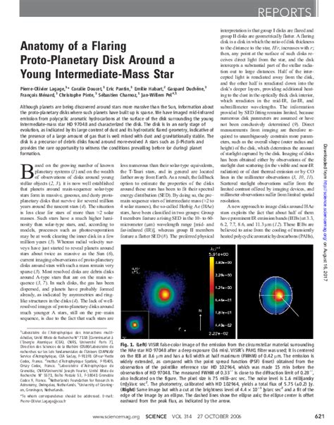Anatomy of a Flaring Proto-Planetary Disk Around a Young ... - Science - wintechmobiles.com