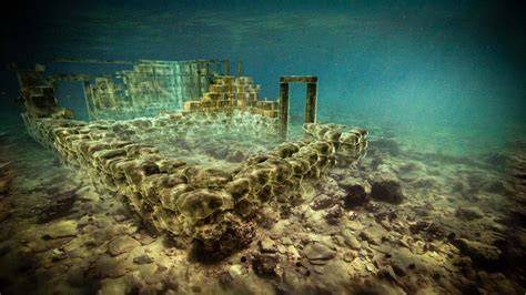 Ancient building and treasures from sunken city discovered underwater ... - raincitystudios.com