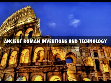 Ancient Roman technology - wintechmobiles.com