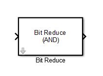 AND, OR, or XOR bit reduction on all input signal bits to single bit ...