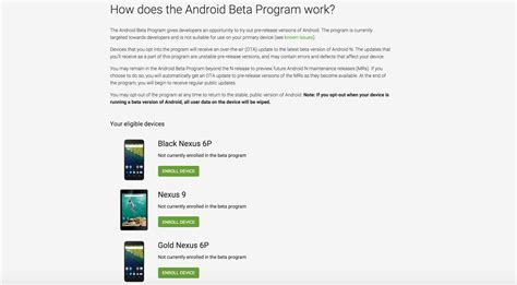 Android Beta Program - Google - coolestguyplanet.net