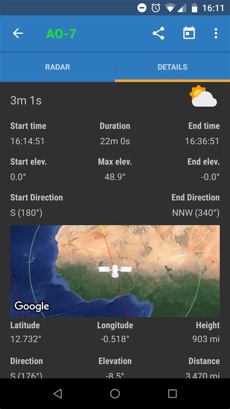 Android Satellite Tracking Applications - 2M0SQL - muktibox.com