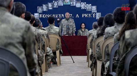 ANF PKK 12. Kongresi'nden detay görüntüler.