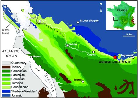 Angeac-Charente bonebed Map - Paleontological site - Angeac … - wintechmobiles.com