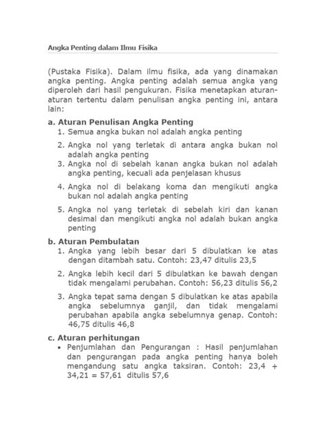 Angka Penting dalam Ilmu Fisika - wintechmobiles.com