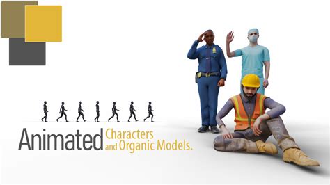 Animated Characters and Organic Models - 3D CAD VR - muktibox.com