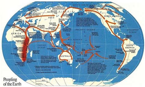 Animated Map of Prehistoric Human Migration - wintechmobiles.com