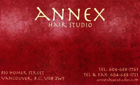 ANNEX hair studio Vancouver BC - Facebook