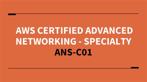 ANS-C01 Zertifizierungsantworten