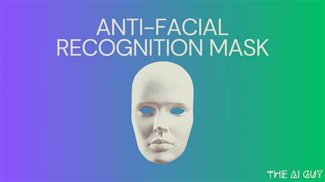 Anti-facial recognition mask - coolestguyplanet.net