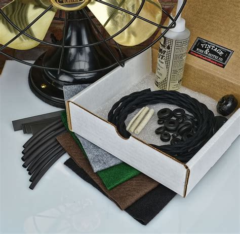 Antique Fan Restoration Kit - Vintage Wire - muktibox.com