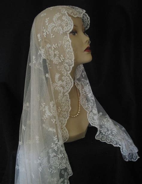 Antique Lace Veil - Etsy - muktibox.com