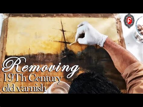 Antique Painting Restoration: Removing Old Varnish. # ... - muktibox.com