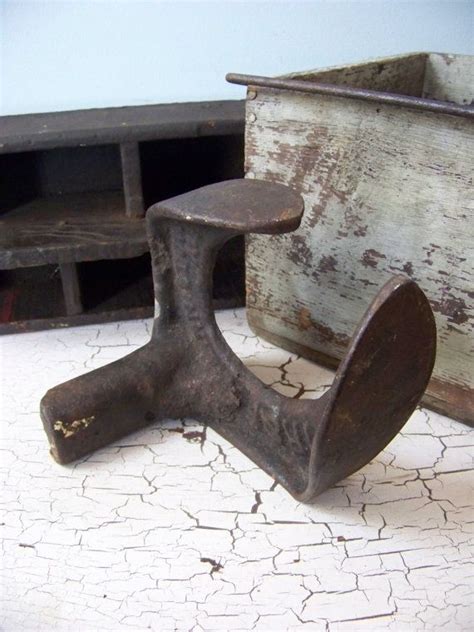 ANTIQUE VTG COBBLERS CAST IRON SHOE REPAIR Form …