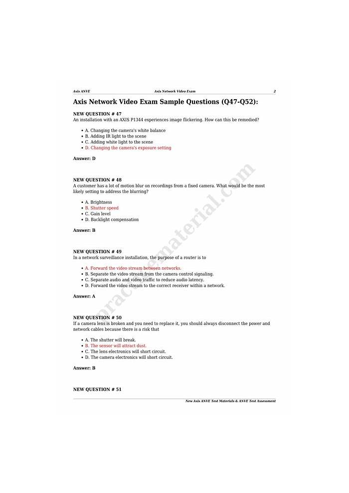 Practice Test ANVE Pdf