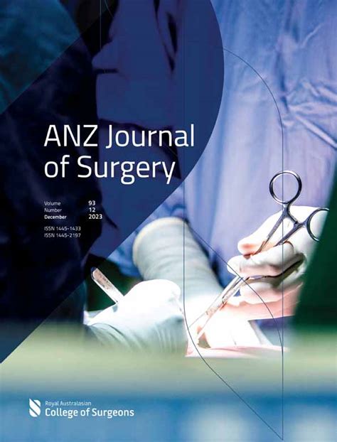 ANZ Journal of Surgery 2024-2024最新影响因子-实时趋势预测